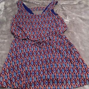 Geometric Mini Dress